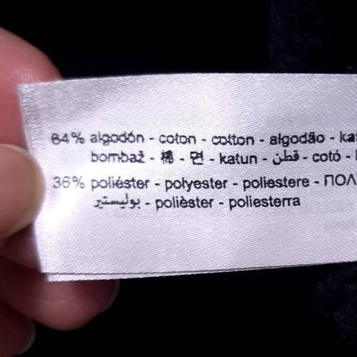 ZARA Oversize-Pullover mit Zopfmuster und Lockensaum Rundhals Damen Gr. S Grob Schwarz - Bild 6 von 11