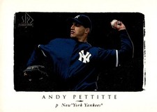 1998 SP Authentic #141 Andy Pettitte