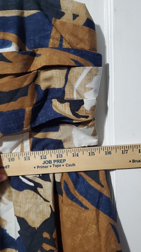 Banana Republic Dress Size 8 NWT Brown/Navy Fit Flare Spaghetti Cotton Pockets - Picture 5 of 11