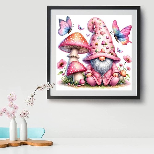 mrpwnle Diamond Painting Sets für Erwachsene Anfänger 12x12x0,5, Schmetterling Wichtel  - Bild 2 von 6