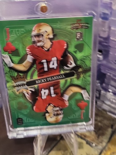 2024 Wild Card 5 Karten Draw Stacked Deck 1/1 Ricky Pearsall - Bild 3 von 4