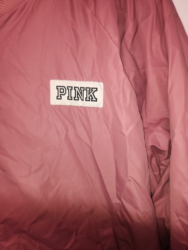 Victorias Secret Bomberjacke PINK Full Zip M Logo - Bild 2 von 10