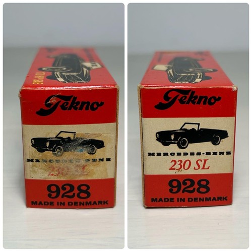 Tekno Mercedes-Benz 230 SL Convertible Denmark Diecast Model Car Collectible - Picture 20 of 20