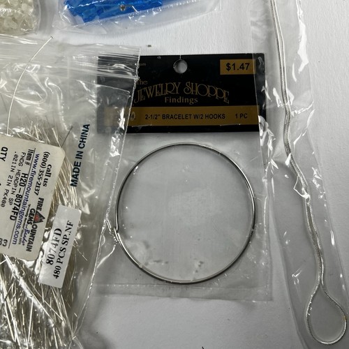Schmuckherstellung Zubehör Posten Ohrring Pfosten Haken Halskette Armband Haarspange Clips - Bild 7 von 13