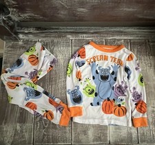 Pijama Disney Niños 3T Scream Team Monsters Inc Halloween Sully Mike Bop