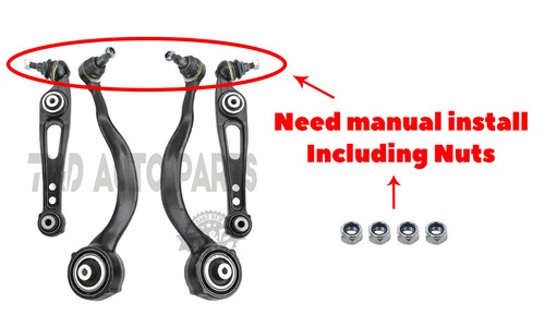 For 2014-2018 Land Rover Discovery Range Rover Front Lower Forward Control Arms  - Picture 2 of 8