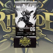 Dragon Ball Super Card Game Fusion World Tournament Pack 6 - 1 Pack