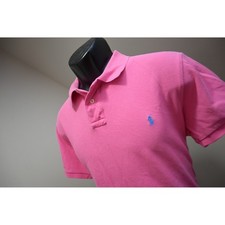 Polo Ralph Lauren Polo Shirt Mens Large Pink Excellent Custom Fit Pony Logo