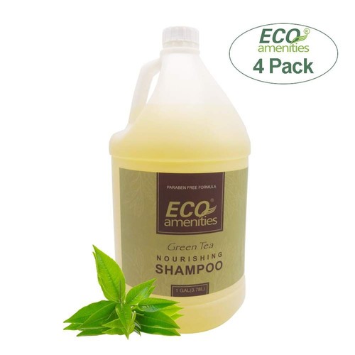 Set of 4 Gallon Size Nourishing Shampoo and Conditioner with Pump Dispenser - Picture 3 of 5