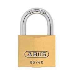 ABUS ABS-87626-KA Abus: 85/40 B Solid Brass Padlock KA