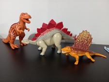 PLAYMOBIL FIGURES DIMETRODON STEGOSAURUS T-REX TYRANNOSAUR DINOSAURS DINO