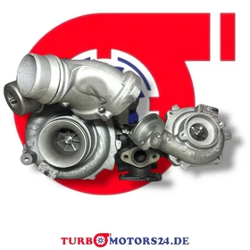 Turbolader BiTurbo BMW 123d X1 23d 150 kW N47D20 7804638 11657804637