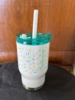 14oz Reduce Coldee Stainless Steel Tumbler with 3-in-1 Lid Sprinkles W/Straw
