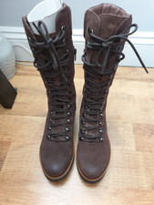 Celtic & Co brown Wilderness boots, size 5/38