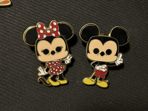 Funko Pop Disney Character Pins Mickey Minnie Goofy Donald Daisy & Pluto! Cute!! - Picture 3 of 6