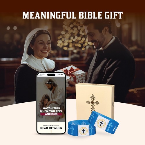 1 pieza 1000+ pulsera de versículos bíblicos diarios, Dios es mayor que los altos y bajos, d - Imagen 6 de 7