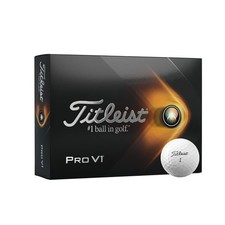 Titleist Pro V1 Golf Balls (One Dozen) White, Standard Numbers (1-4)