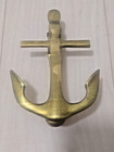 Vintage Brass Anchor Door Knocker