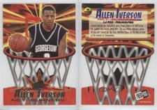 1996 Press Pass Net Burners Allen Iverson #NB1 Rookie RC HOF