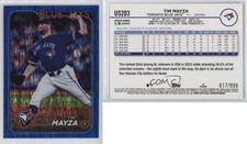 2024 Topps Update Blue Holo Foilboard /999 Tim Mayza #US203