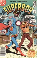 New Adventures of Superboy #25 FN 1982 Stock Image