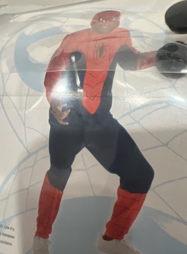 Marvel Spider-Man Halloween Cosplay Costume Hoodie & Joggers NEW Adult XL 44-46 - Picture 9 of 11