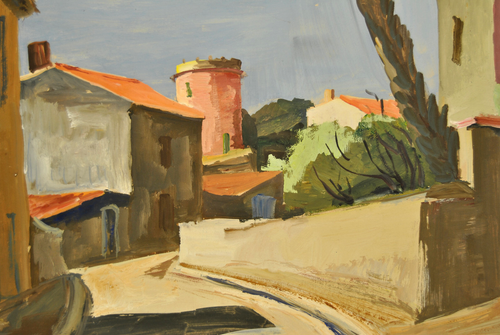 Painting Ellis Wallin Bormes The Mimosas Provence Side / Coast D'Azur Var - Picture 18 of 21