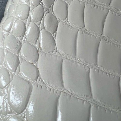 Kate Spade Bristol Drive Elissa Ivory Top Handle Bag Crocodile Embossed Luxury - Picture 6 of 19