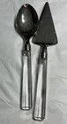 Lisa Mori Cake Slice Shovel & Serving Spoon Lucite Handle