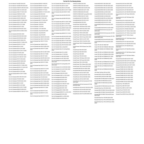 (2 Pack) Tusk Terraform Tire 25x8-12 For YAMAHA GRIZZLY 450 4x4 2007-2014 - Picture 11 of 11