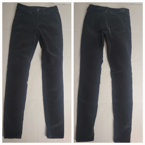 American Eagle Gr. 8 X-Long High Rise Jeggings anthrazit grau Cord Jeans