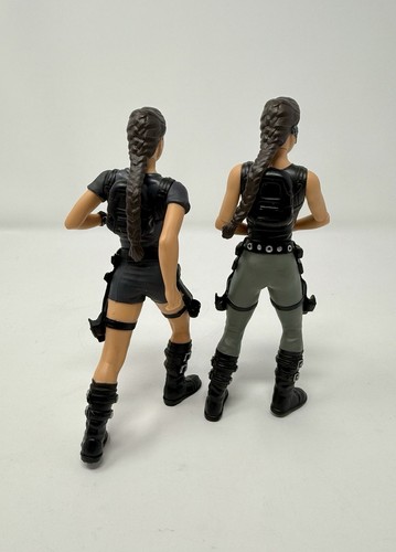 Playmates Lara Croft Tomb Raider 6" Figur 2 Stück - Bild 2 von 2
