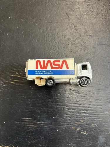 Vintage Hot Wheels 1979 NASA Space Shuttle Ground Support Box Truck Diecast 1:64