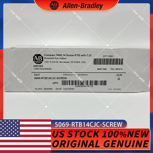 5069-RTB14CJC-SCREW Compact 5000 14 Screw RTB with CJC New Sealed Allen-Bradley - Picture 1 of 5
