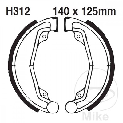 EBC Spring Brake Shoes