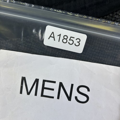 Chubbies Lounge Shorts Mens Large Black Blue Textured 7 Inch Inseam Zip Pockets - Picture 13 of 13