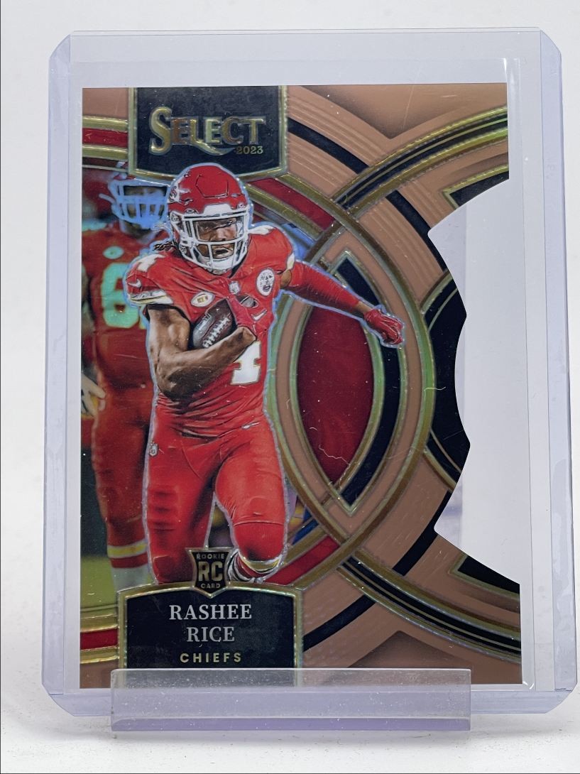 RASHEE RICE 2023 SELECT PREMIER LEVEL ROOKIE COPPER DIE CUT RC /299 Q3901