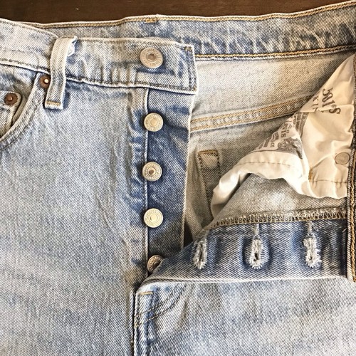 Levi’s 501 W28 (US 6/7) Skinny Premium Women’s Jeans Light Wash 29502-0117 - Picture 7 of 11