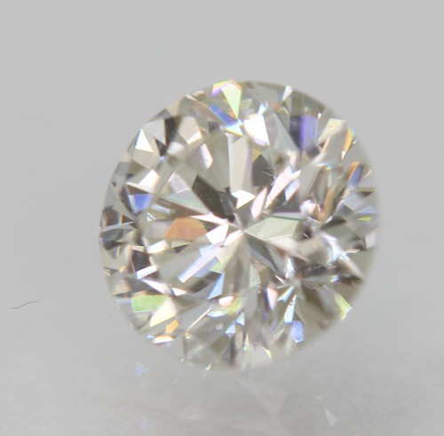 Certified 0.65 Carat G VVS1 Round Brilliant Natural Enhanced Loose Diamond 5.58m - Picture 2 of 4