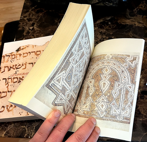 THE LENINGRAD CODEX Facsimile SEE the Actual Manuscript Yourself BEST PRICE RARE - Picture 4 of 23