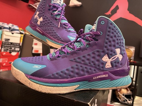 UNDER ARMOUR CURRY 1 FATHER AND SON ORIGINAL RELEASE MENS 10.5 🔥 RARE🔥 - Picture 3 of 11