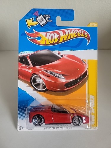 Hot Wheels Ferrari 458 Spider 2012
