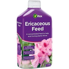 Vitax Ericaceous Feed 1L Liquid Concentrate Acid Loving Plants Blooms UK New 8.95 per litre