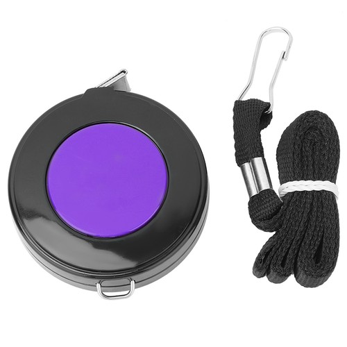 (Purple)Tape Measure 150cm Soft Retractable Tape Tailor Body Cloth Measuring - Picture 5 of 8