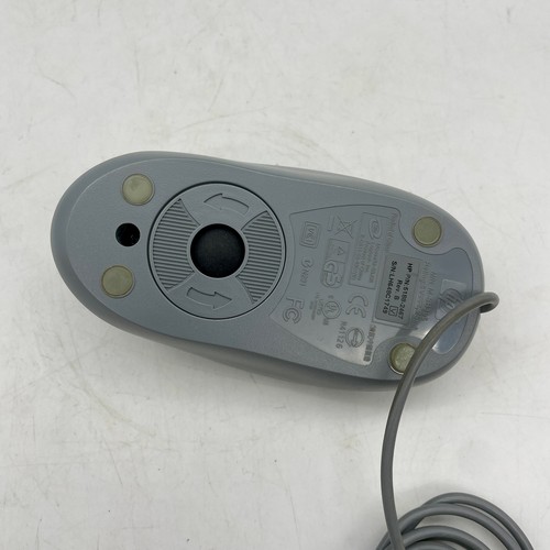 HP Vintage Ball Mouse PS2 / M-SBJ96 / Silver / Tested & Works - Bild 4 von 5