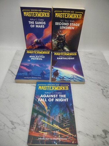 Golden Age Masterworks Science Fiction Book Lot of 5 Authors Clarke & Smith - Bild 12 von 12