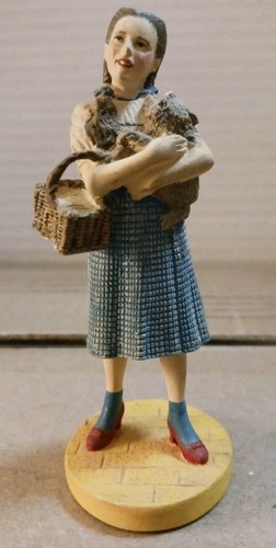 1988 TURNER Franklin Mint THE WIZARD OF OZ 4" Dorothy and Toto Figur/Figur 