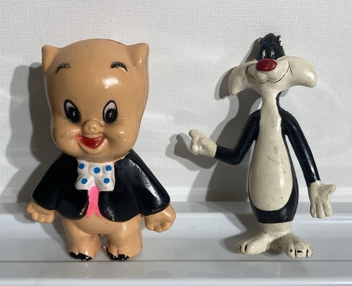 VTG Mixed Animation Toys Lot Junk Drawer Looney Tunes Disney Winnie - Picture 2 of 13