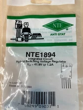 NTE Electronics NTE1894 INTEGRATED CIRCUIT HYBRID SWITCHING VOLTAGE REGULATOR VO