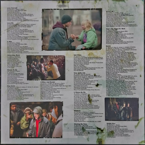 8 MILE 2X LP VINYL NEW!! EMINEM LOSE YOURSELF, 50 CENT, WANKSTA, NAS, JAY-Z, D12 - Picture 6 of 6